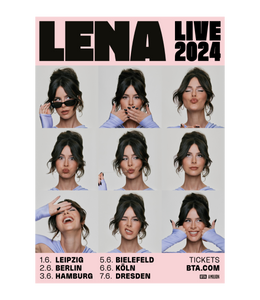 LENA  Live 2024 Tour Poster